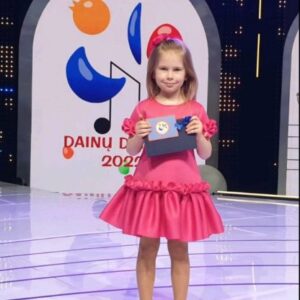 Suknelė mergaitei Raukinukas